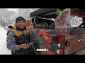 台灣下雪了！2021第一場雪｜賞雪秘境｜不用到合歡山也能賞雪｜南山思源埡口銀白仙境vlog 郁玲