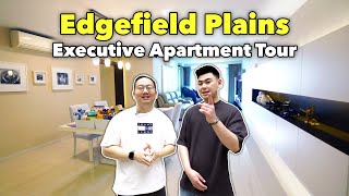 Home Tour: HUGE Executive Apartment at Edgefield Plains Punggol, Unique Layout! | LoukProp Singapore