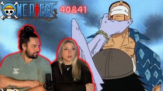 HOW IS ZORO STILL STANDING?! LUFFY IS SAVED!! | One Piece 40&41 Reaction! | Deniz & Masha