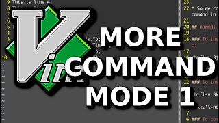 VIM More Command Mode 1