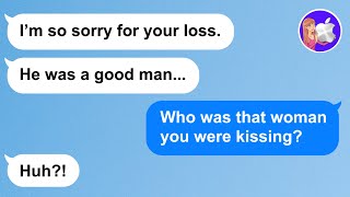 【Apple】Husband cheats on me in the parking lot of my dad's funeral