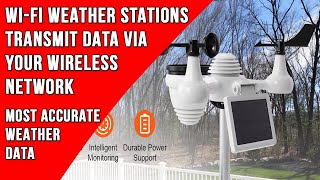 The VEVOR weather station | MONITORS WIND SPEED, TEMPERATURE AND HUMIDITY, RAINFALL, ETC.