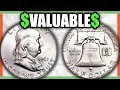 90% SILVER FRANKLIN HALF DOLLAR COINS THAT ARE WORTH MONEY!!