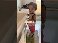 いたずらする直前でママにバレた時の反応 short 1歳 1歳児 かわいい ほのぼの