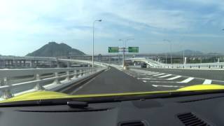 広島呉道路坂北IC～広島高速3号線宇品IC　20160521