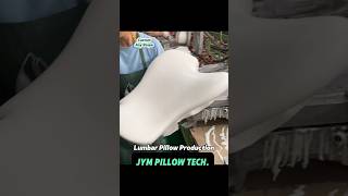 JYM Pillow factory: Make Lumbar Support Pillow for  Big Seats#productionprocess#memoryfoam#foaming