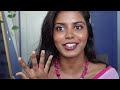 தமிழில் pink dewy makeup look on dusky skin 🌸 beginner makeup tutorial harini si