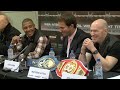 kell brook v matthew hatton full uncut press conference ifilm london