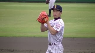 【２０１６目指せ夏のテッペン】明石商業・吉高壮（３年）