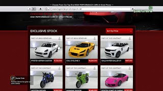 GTA 5 Online BUYING ALL THE NEW CARS TA 5 Online Expanded & Enhanced)