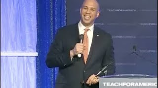 Cory Booker Speaks at TFA's DC Region Gala