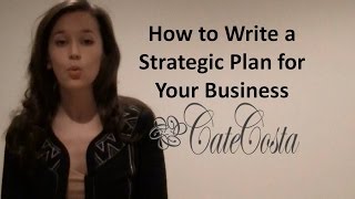 How to Create a Strategic Plan for Your Startup or Small Business