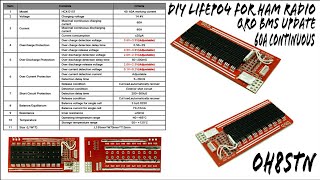 Mail bag: DIY LiFePO4 Battery BMS 4S 50A for Ham Radio