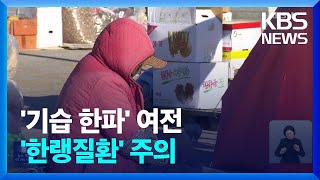 온난화에도 ‘기습한파’ 여전…한랭질환 위험↑ / KBS  2025.02.10.