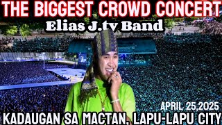 Elias J tv Band in Mactan New Town ,Lapu- Lapu City,Cebu. | KADAUGAN SA MACTAN| LIBRENG CONCERT