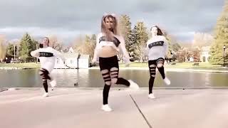 Elvis   His Latest Flame Remix   Hot Girls Shuffle Dancing