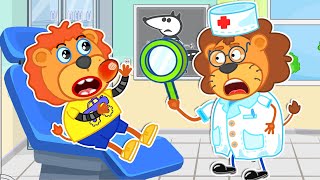 The Doctor Song with Lion Family | Cartoon for Kids