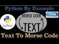 Converting Morse Code Again into Text in python languages #viral #programming #python