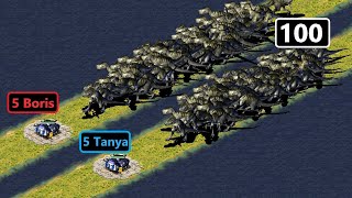 Boris and Tanya vs T-Rex - Red Alert 2