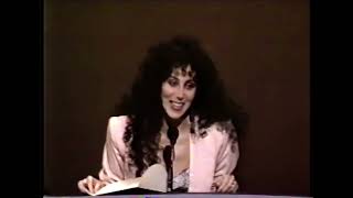 John Kalodner  presents Cher as a presenter (1988)AMA show