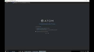 Windows Install Atom Text Editor and Atom Runner and Custom Theme