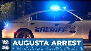 Suspect Charged With Throwing Explosive Into Downtown Augusta Crowd