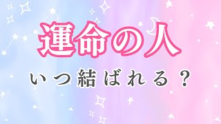 タロット🌙運命の人、いつ結ばれる？