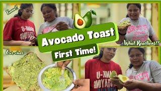 Trying Avocado | Guacamole \u0026 Avocado Toast for the First Time! | Sister’s Reactions | Hilarious !