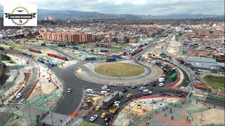 VOLANDO EN DRONE 4K - AMPLIACION AV  CIUDAD DE CALI  AV   LAS AMERICAS Y AV  CIUDAD DE VILLAVICENCIO