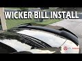 Charger 15-23 Wicker Bill Install Guide | ZL1 Addons