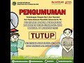 Pengumuman Pelayanan Tutup pada 17 Agustus 2023