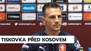 Tisková konference před zápasem s Kosovem