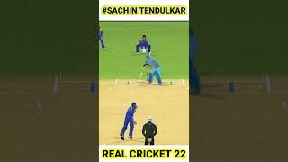 SACHIN TENDULKAR #realcricket22 #cricket #youtubeshorts #viral