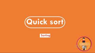 quick sort in c++ part(A) | Quick sort code | Quick sort visualization