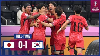 #AFCU23 | Group B : Japan 0 - 1 Korea Republic