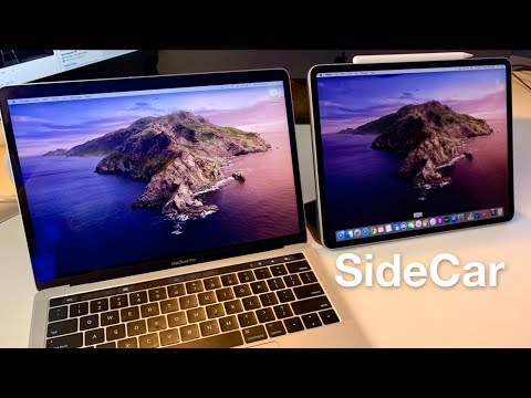 How to use SideCar with macOS and iPadOS