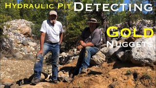 Hydraulic Pit Detecting for Gold Nuggets