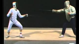 Fencing epee lesson | Lefin INSEP