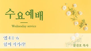 사당 삼광교회 수요예배 25/02/12