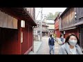 kanazawa higashichaya ishikawa japan mar 2022 4k town walk film 金沢 東茶屋