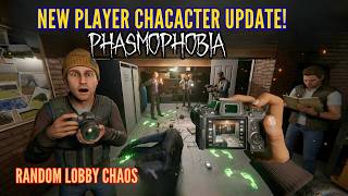 How Bad is the New Phasmophobia Player Character Update in Random Lobbies?