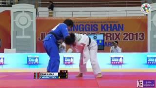 Judo 2013 Grand Prix Ulaanbaatar: Ganbaatar (MGL) - Chintogtokh (MGL) [-52kg] bronze