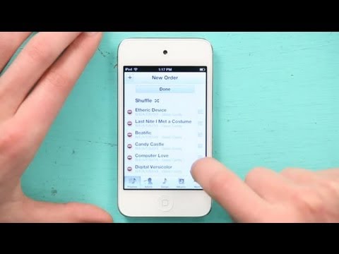 How to Change the Order of Playlist Songs on an iPod : iPod Touch How to Change the Order of Playlist Songs on an iPod : iPod Touch