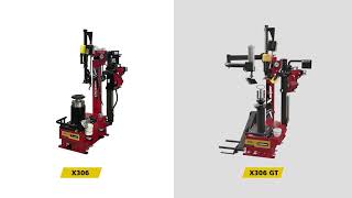 Touchless tire changer X306