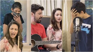 Madhuri Dixit BONDS with husband Shriram Nene and sons Arin-Ryan over a fun JAMMING session