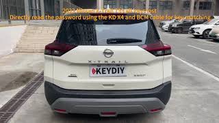 Use KD-X4 make all key lost for Nissan X-trail 2022 year