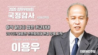 [2020 정무위원회 국정감사] 아직 끝나지 않은 키코사태, 2013년 대법원 전원합의체 판결 오류 지적