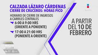 Lanzarán operativo en carriles centrales de Lázaro Cárdenas | Noticias GDL con Ricardo Camarena