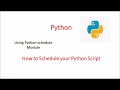 How to Schedule your Python script || Python schedule || Scheduling your task using python