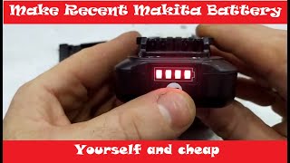 Repair makita battery ?? How To Assemble / Make Recent Makita Battery Yourself and cheap